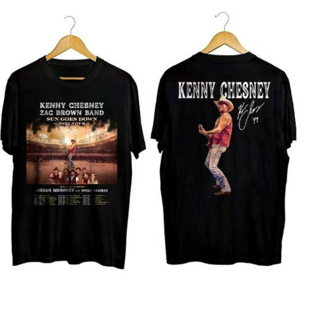 Kenny Chesney 2024 Tour T-Shirt 2 Sided Country Music Concert Fan Gift Shirt 17 - Picture 1 of 6